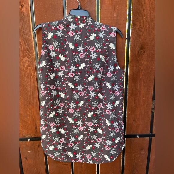 Cabi Plaza Fiesta Floral Tank Top size large - Picture 4 of 4